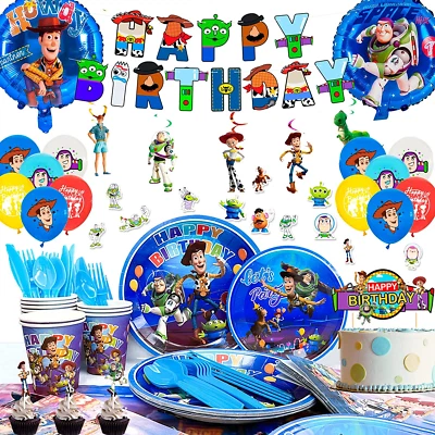 Toy Story Birthday Party Supplies Toy Story Party Decorations Set For Kids - Image 1 of 4