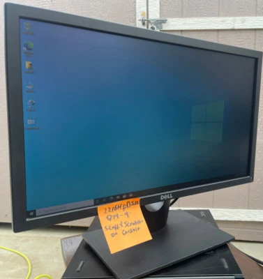 Dell E2216HF 22" Widescreen LCD Monitor 16:9 Full HD 1080p DISPLAY PORT HDMI - Image 1 of 4