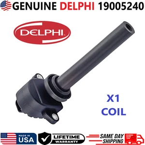 GENUINE DELPHI x1 Ignition Coil For 2000-2004 Isuzu Honda 3.2L 3.5L V6, 19005240 - Picture 1 of 4