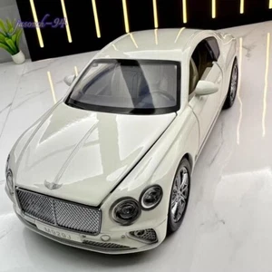 Bentley Continental GT Alloy Car Model Sports Car 1:24 White - Picture 1 of 5
