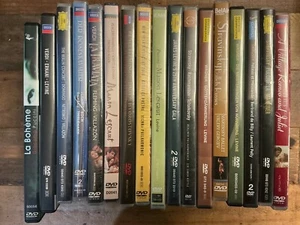 17 Opera Symphony DVD Lot with PULCINELLA Romeo & Juliet LA TRAVIATA La Boheme - Picture 1 of 13