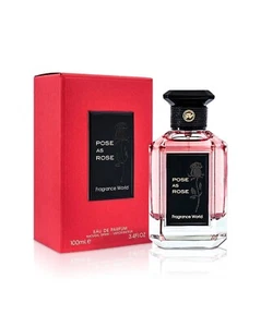 Fragancia World Ladies Pose As Rose EDP Spray 100 ml 13,4 oz Fragancias - Imagen 1 de 1
