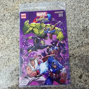 Marvel vs Capcom Infinite Comic Book Custom Edition 1 Not For Resale 2017 Sealed - Picture 1 of 6