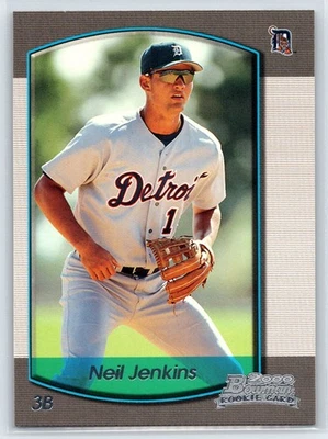 2000 Bowman Draft Picks & Prospects Neil Jenkins Rookie Detroit Tigers RC #53 - Image 1 of 2