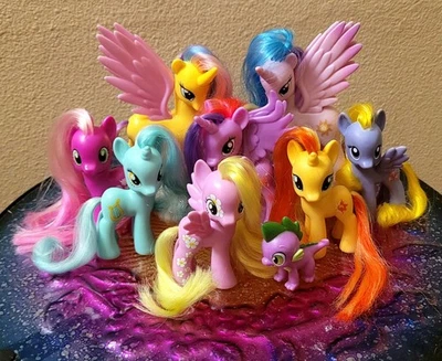 Lote de 9 cepillables My Little Pony G4 Foto 1 de 4