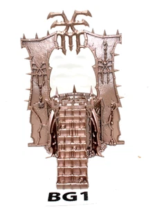 Warhammer Warriors of Chaos Blades of Khorne Skull Altar BG1 - Picture 1 of 3