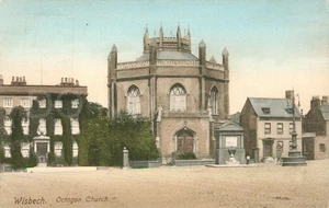 Vintage Postcard Octagon Church Wisbech Cambridgeshire England Frith's Series - Picture 1 of 2