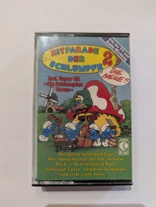 Vintage Hörspielkassette (K-tel) Hitparade der Schlümpfe - Picture 1 of 7
