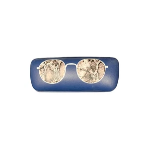 Brillenetui Design Clamsheel Brillenetui - Blau #1 - Bild 1 von 2
