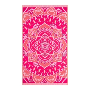 Fouta Beach Towel - 40” W x 72” L - Medallion - 1870726 - Picture 1 of 5
