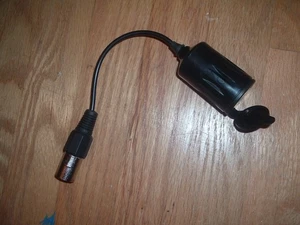 Adaptador de puerto de cargador Invacare XLR a USB para sillas eléctricas - Imagen 1 de 3