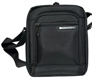 Bandolera Samsonite Clásica 2.0 RFID Negra Acolchada Correa Ajustable - Imagen 1 de 9