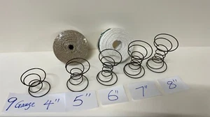 Upholstery Coil Spring, Open End 9 Gauge. We Sold By 16 Pcs / Box ----- 4" to 8" - Picture 1 of 6