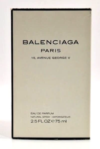 BALENCIAGA PARIS,10,AVENUE GEORGE V ,EAU DE PARFUM,2.5oz 75ml.☆☆☆☆☆ - Picture 1 of 6