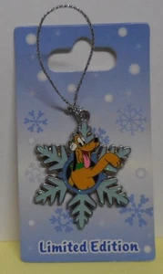 Disney Pin DLR Snowflake Ornaments Pluto Pin LE1000 - Bild 1 von 4