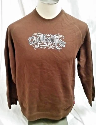 Sudadera Quiksilver Marrón, Talla L Foto 1 de 4