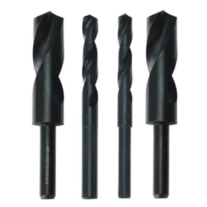 HSS Spiralbohrer Ø12mm-39mm 1/2'' Reduzierter Schaft Bohrer für Edelstahl Holz - Picture 1 of 4