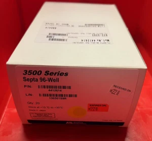 Biosistemas Aplicados Serie 3500 Septa 96 pozo 4412614 Cantidad 20 - Imagen 1 de 3