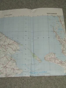 Denmark - Military produced Road Map; 1:50,000 - Kerteminde - 1313 II - 1973 - Picture 1 of 6
