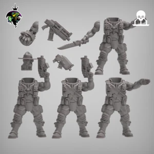 Reptilian Overlords Sergeant Major Meatgrinder - Picture 1 of 4