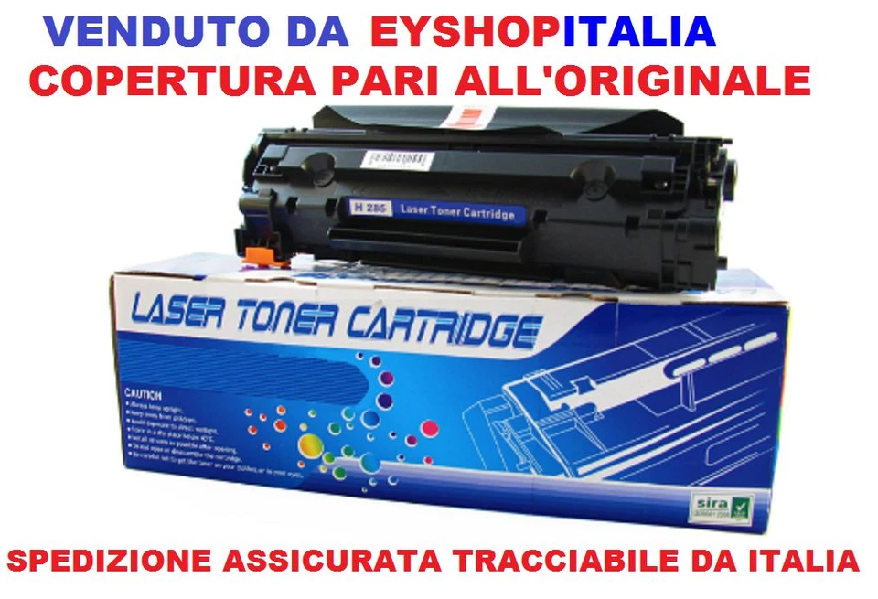 Toner compatibile Hp Laserjet P1102 P1102W P1102WL P1103 P1105 85A CE285A - Immagine 1 di 1