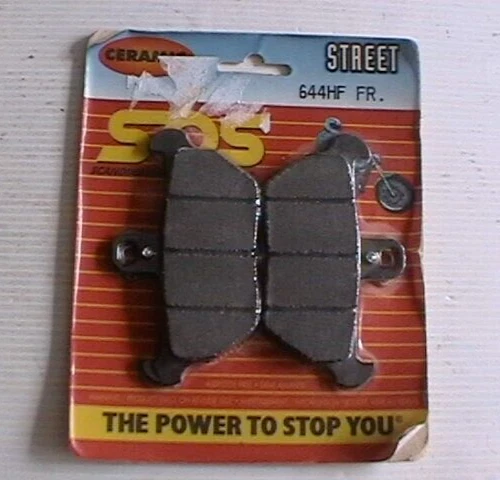 PASTILLAS DE FRENO DE CERÁMICA SBS 644HF EBC FA407 BMW R850R K1100 R1100 K1200 R1200 Foto 1 de 1