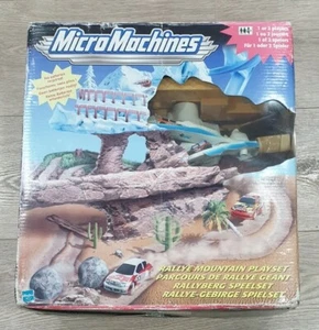 Jeu Micro Machines Rallye Montagne 2002 Hasbro Vintage Rare En Boîte Neuf. - Photo 1/13