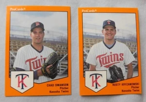1989 ProCards Kenosha Twins Baseball Card Pick one - Picture 1 of 29