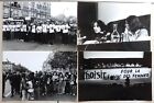 4 PHOTOS octobre 1979 réunion manifestation avortement Françoise FABIAN CHAPSAL