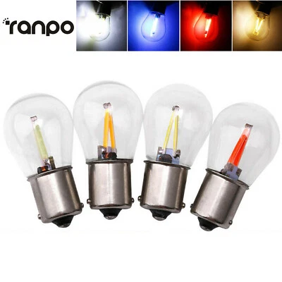 1156 1157 BA15S BAY15D Red White Yellow 2W 4W Turn Signal LED Car Light Bulbs BC - Image 1 of 4