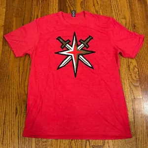 Vegas Golden Knights Short Sleeve T-Shirt XL Red Alt Logo - Picture 1 of 4
