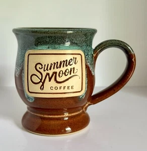 Taza de café hecha a mano de cerámica de zorro gris luna de verano 12 oz hecha en EE. UU. - Imagen 1 de 11