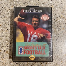 Joe Montana Football (1991) - Sega Genesis - Authentic / Tested - CIB / NFL 