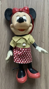 Vtg 60s Minnie Mouse Vinyl Figure 7” R. Dakin & Company Walt Disney Productions - Picture 1 of 7