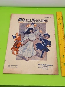 1905 Juli - MCCALL'S MAGAZIN - TOLLE MODEILLUSTRATIONEN, ARTIKEL & ANZEIGEN - Bild 1 von 13