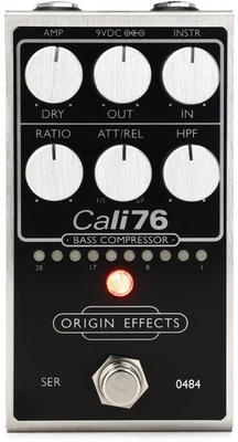 Pedal compresor de bajos Origin Effects Cali76 - negro Foto 1 de 4
