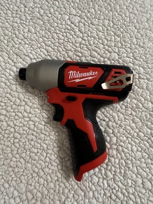 Milwaukee M12 12V Lithium-Ion Cordless 1/4 in. Hex Impact (Tool-Only) - Image 1 of 4