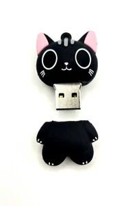 58.5GB Cartoon Cat USB Flash Drive Memory Stick - Picture 1 of 3