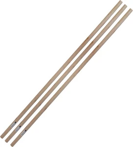 Langer Holzbesenstiel Mopp Schneeschaufel 4 Fuß 120 cm Outdoor Hof Stock 3er Pack - Bild 1 von 7