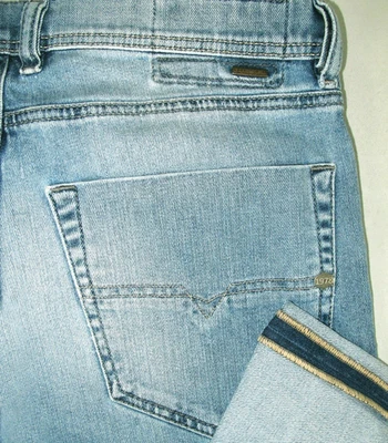 LO ÚLTIMO Pantalones de mezclilla para hombre DIESEL TEPPHAR 842H ajustados ajustados elásticos 30 x32 (ajuste 31x31) Foto 1 de 4