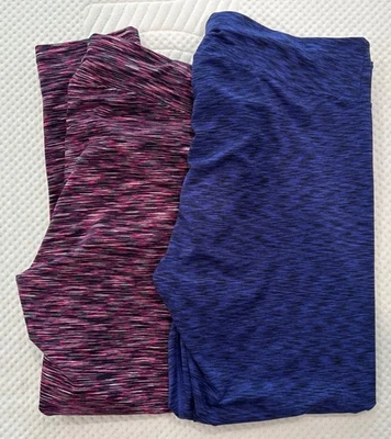 Marc New York Mujer Leggings XL Teñidos Espaciales Atletismo Artístico LOTE de 2 Rosa/Azul Foto 1 de 4
