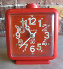 Vintage Alarm Clock Mechanical USSR Wind Up Vitjaz Soviet Rare with Quality mark