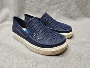 Crocs Citilane Roka Jugend Kinder Größe 1 blau Slipper Schuhe Bootshalbschuhe Turnschuhe - Bild 1 von 12