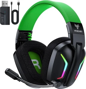 Premium Ergonomic Gaming Headset with Noise Cancellation & Fast USB-C Charge - Picture 1 of 15