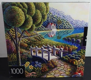 Pair of 1000 Piece Jigsaw Puzzles by Cardinal New in Box Landscape Designs - Picture 1 of 7