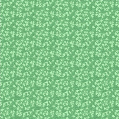 Clothworks - Bird Brain - Mini Flowers - Mint, Fabric by the Yard - Image 1 of 4