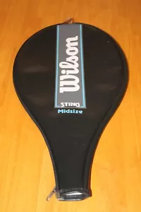 Cubierta de raqueta de tenis Wilson picadura grafito tamaño mediano - Imagen 1 de 7