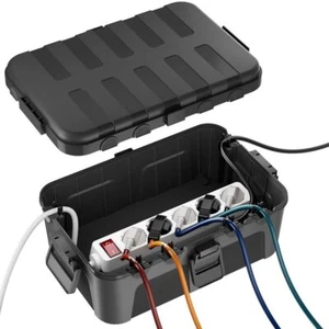 Kabelbox IP54 wasserdicht Safe Box Outdoor-Kabelsicherheitsbox- Steckerschutz . - Bild 1 von 21