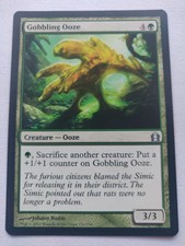 1x Magic the Gathering MTG Gobbling Ooze Return to Ravnica LP x1