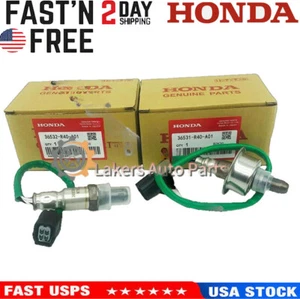 OEM 2PCS OXYGEN O2 SENSOR UPSTREAM & DOWNSTREAM FOR 2007-2011 HONDA CR-V 2.4L - Picture 1 of 7
